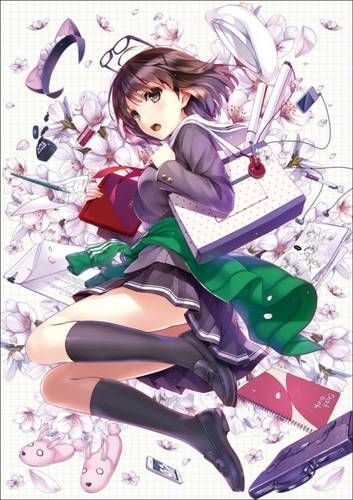 Первый трейлер &quot;Saekano: How to Raise a Boring Girlfriend Flat&quot;