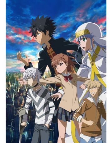 Постер третьего сезона "Toaru Majutsu no Index"