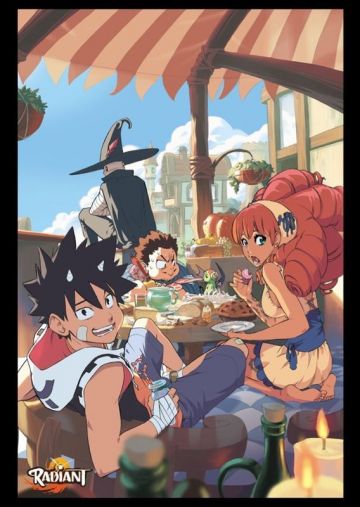 В октябре выйдет аниме-экранизация французского комикса "Radiant"