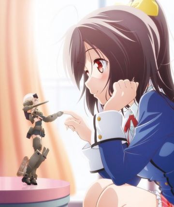 Трейлер и постер мувика "Frame Arms Girl: Kyakya Ufufu na Wonderland"