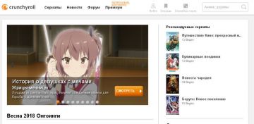 Сериалы Crunchyroll теперь доступны на русском языке.