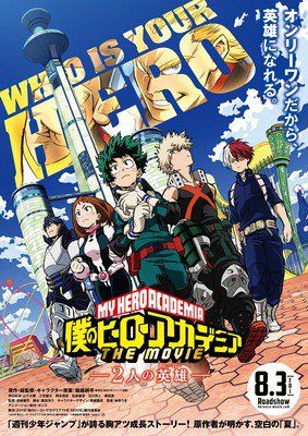 Новые герои и их сейю в мувике &quot;Boku no Hero Academia The Movie: Futari no Hero&quot;