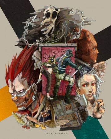 Видео-анонс аниме по манге "Dorohedoro"