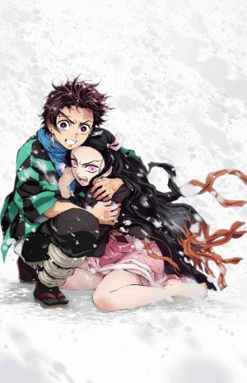 Постер, сайт и Твиттер "Kimetsu no Yaiba"