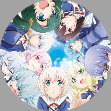 Новый постер "Frame Arms Girl: Kyakya Ufufun a Wonderland"