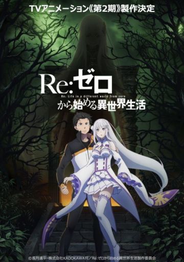 Анонсирован второй сезон "Re:Zero"