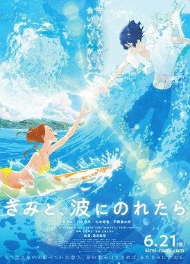 Новый тизер мувика "Kimi to, Nami ni Noretara"