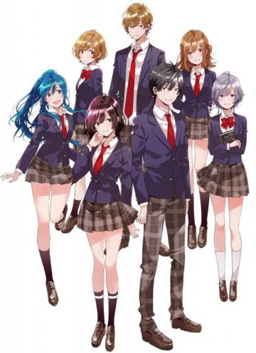 Анонс аниме по ранобэ "Jaku-Chara Tomozaki-kun"