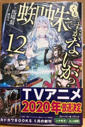 Фентезийный исекай "Kumo desu ga, Nani ka?" выйдет в этом году