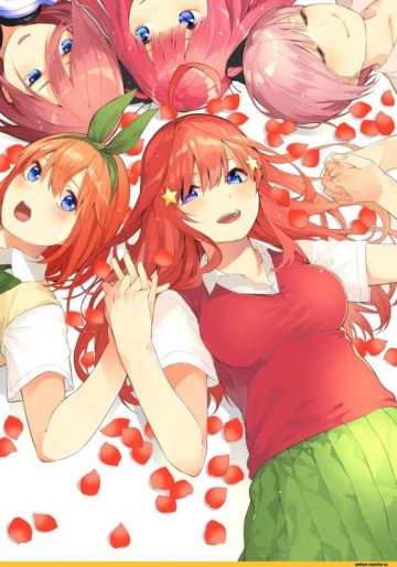 Дата премьеры второго сезона "Gotoubun no Hanayome"