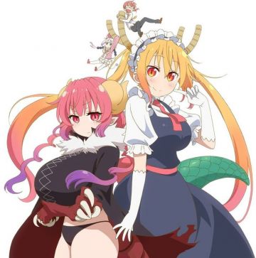 Новое видео сиквела "Kobayashi-san Chi no Maid Dragon"