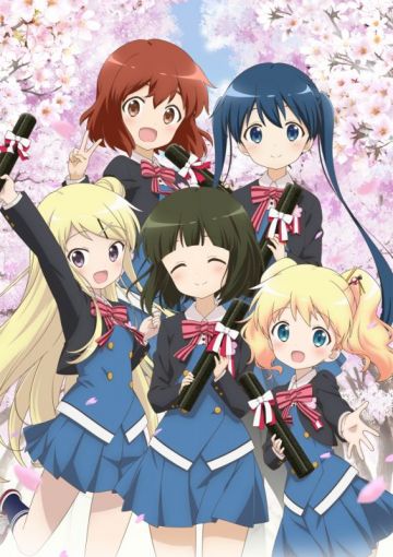 Новый трейлер фильма "Kiniro Mosaic Thank you!!"