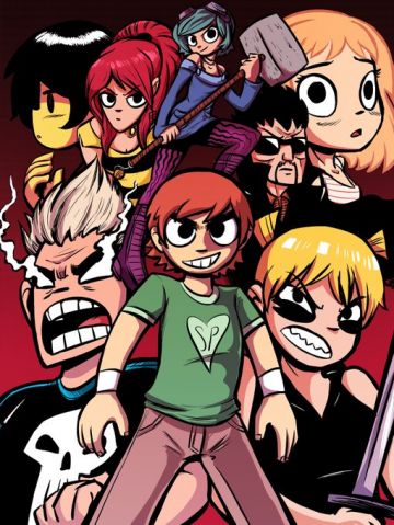 Аниме "Scott Pilgrim"