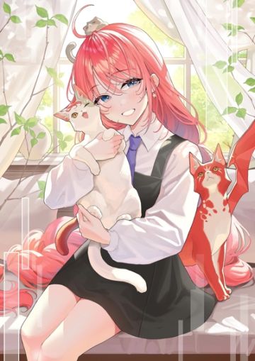 Анонс аниме по ранобэ "Neko to Ryuu"