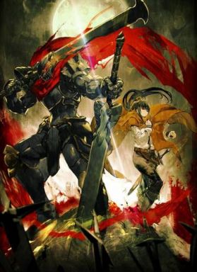 Постер второй части &quot;Overlord: Shikkoku no Senshi&quot;