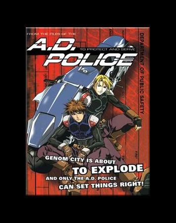 AD Police Files 1990 Danish dvd movie cover