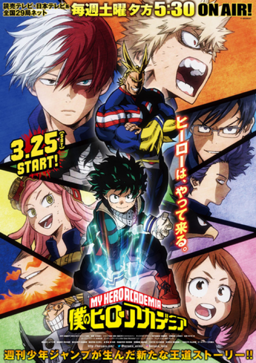 Превью героев &quot;My Hero Academia&quot;