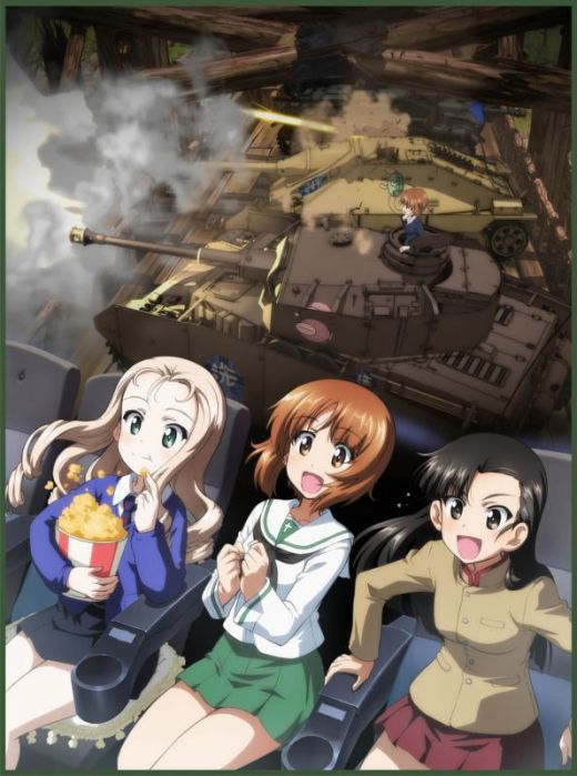 Вышел трейлер "Girls & Panzer: Saishuushou"