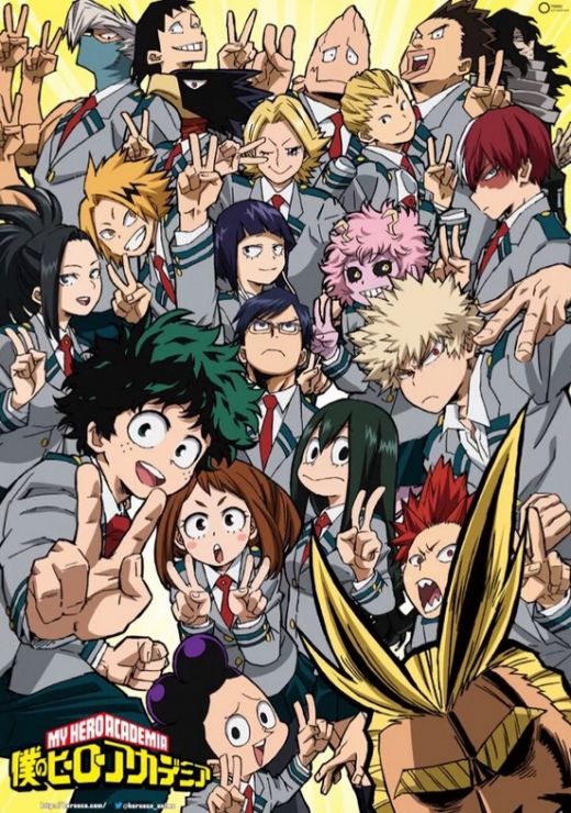 Анонсирован второй мувик "Boku no Hero Academia"