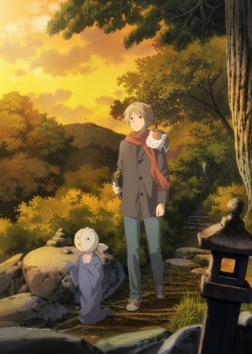 Постер эпизода "Natsume Yuujinchou: Ishi Okoshi to Ayashiki Raihousha"