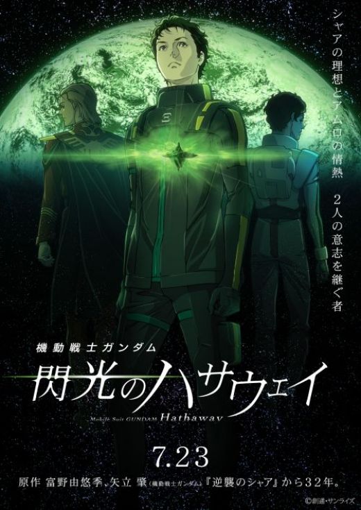 Новый постер мувика "Mobile Suit Gundam Hathaway"