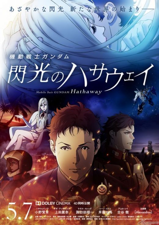 Новые постер и трейлер фильма "Mobile Suit Gundam Hathaway"