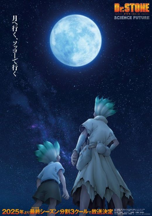 Постер финального сезона "Dr.STONE SCIENCE FUTURE"