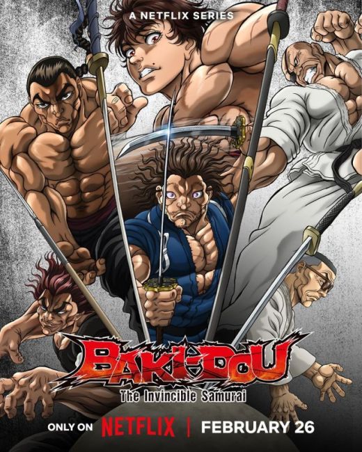 Сериал "BAKI-DOU: The Invincible Samurai" выйдет в феврале на Netflix