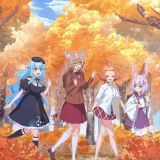 Новый постер зимней премьеры "Jingai Kyoushitsu No Ningen-Girai Kyoushi"