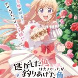 Анонс аниме-экранизации ранобэ "Nigashita Sakana wa Ookikatta ga Tsuriageta Sakana ga Ookisugita Ken"